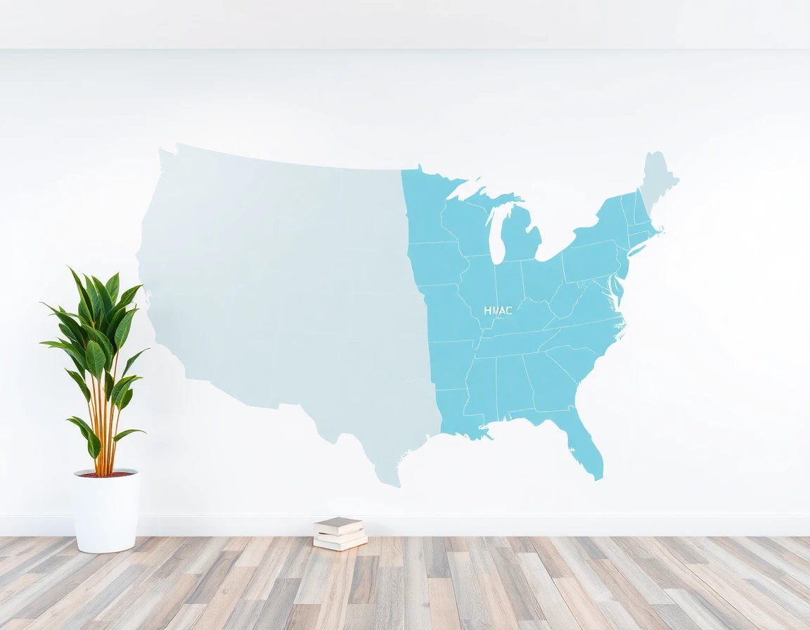 Hvac Service Areas Map